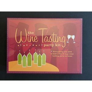 The WINE TASTING PARTY KIT by Chronicle Books New Sealed